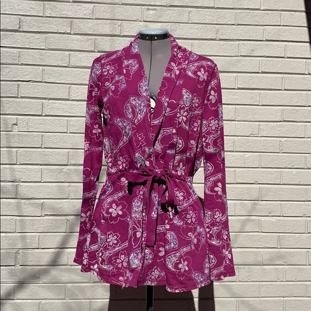 Lucky Brand Tie-Waist Lightweight Jacket